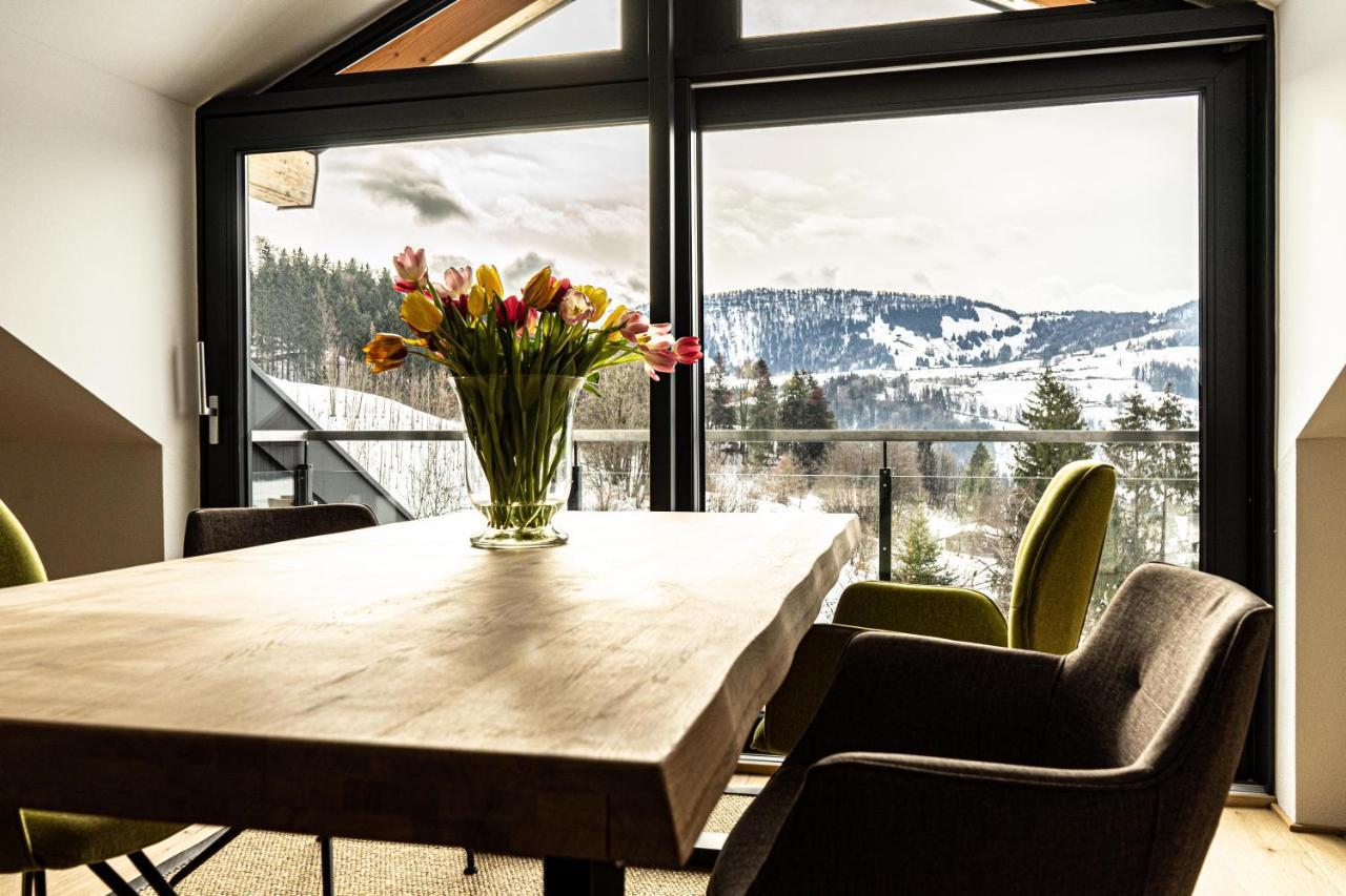 Alpenloft Ausblick Apartment โอเบอร์สเทาเฟิน ภายนอก รูปภาพ