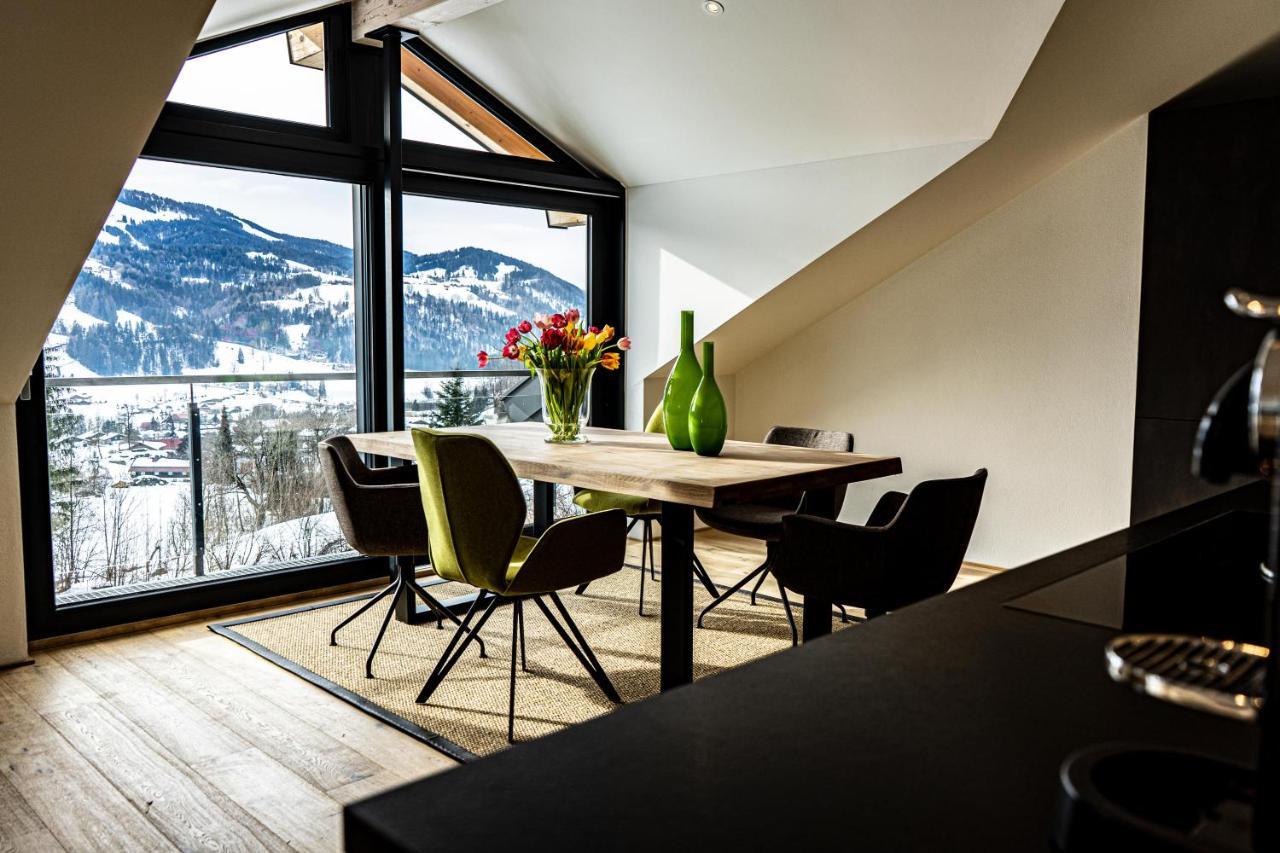 Alpenloft Ausblick Apartment โอเบอร์สเทาเฟิน ภายนอก รูปภาพ